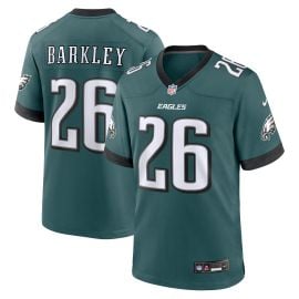 Saquon Barkley Philadelphia Eagles Nike Game Player Jersey - Midnight Green at Fanatics