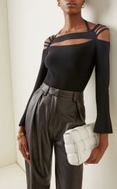 Sarah Ribbed-Knit Halter Top By Jonathan Simkhai at Moda Operandi