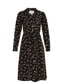 Sarah Tarzan Leopard-print silk dress at Matches