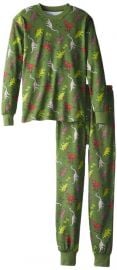 Sara's Prints Big Boysand39 Classic Two-Piece Long Pajamas Infant And Toddler Pajama Sets Clothing dinosauric at Amazon