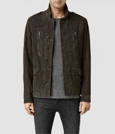 Sargent Leather Blazer at All Saints