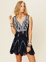 Sasha's Free People dress at Free People