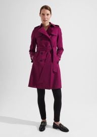 Saskia Shower Resistant Trench Coat Hobbs US at Hobbs