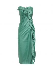 WornOnTV: Donna’s green ruffled dress at Hope’s wedding on The Bold and ...