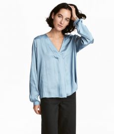 Satin Blouse at H&M