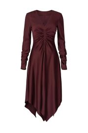 Satin Handkerchief Dress at Rent the Runway