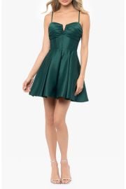 Satin Minidress at Nordstrom