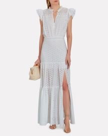 Satori Cotton Eyelet Maxi Dress at Intermix