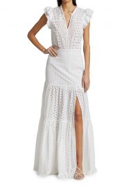 Satori Eyelet Midi Dress at Saks Fifth Avenue