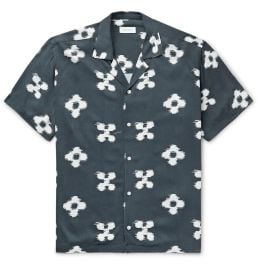 Saturdays NYC Canty Camp Collar Printed Voile Shirt at Mr Porter