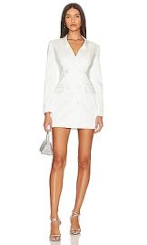 Sau Lee Alexis Blazer In White at Revolve