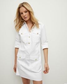 Saude Cargo Dress at Veronica Beard