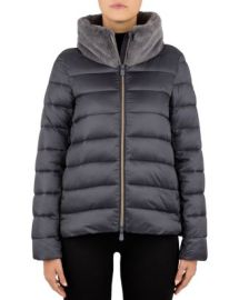 Save The Duck Mei Faux Fur Collar Puffer Jacket Bloomingdales at Bloomingdales