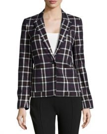 Savetta Plaid Blazer by Alice and Olivia at Last Call