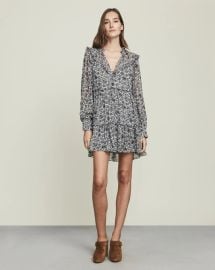 Savile Boho-Floral Dress at Veronica Beard