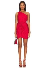 Saylor Julieta Mini Dress In Racing Red at Revolve