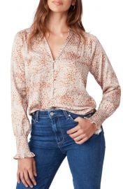 Sayven Abstract Floral Long Sleeve Blouse at Nordstrom