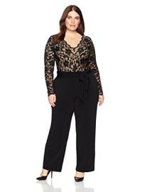 Scallop Lace Palazzo Jumpsuit at Amazon