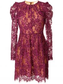 Scalloped Floral Lace Dress by MICHAEL Michael Kors at Farfetch