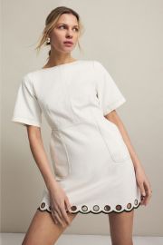 Scalloped Hem Mini Dress by Jason Wu x RTR Rent the Runway at Rent the Runway