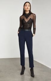 Scalloped Lace Bodysuit at Bcbgmaxazria