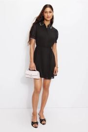 Scalloped Mini Dress by CeCe Rent the Runway at Rent the Runway