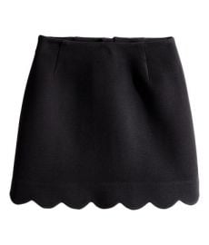 Scalloped Skirt at H&M