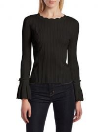 Scalloped Trim Sweater by Jonathan Simkhai at Saks Fifth Avenue