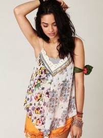 Scarf Patchwork Cami at Free People