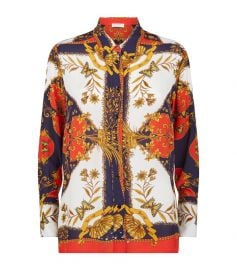 Scarf Print Shirt by Sandro at Harrods