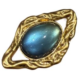 Schiaparelli Blue Stone Ring at Vestiaire Collective