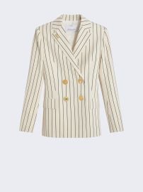 Schiaparelli Double Breasted Stripe Jacket at Schiaperelli