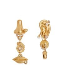 Schiaparelli Earrings Haute Couture Designer Coveti at Coveti