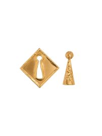 Schiaparelli Earrings Haute Couture Designer Coveti at Coveti