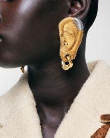 Schiaparelli Pierced Ear Earrings at Neiman Marcus