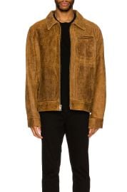 Schott Duke Unlined Rough Suede Jacket at Revolve