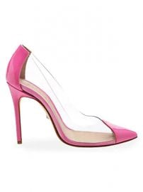 Schutz - Cendi Transparent Point Toe Pumps at Saks Fifth Avenue