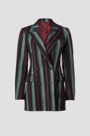 Scotch & Soda Metallic Striped Blazer at Rent the Runway