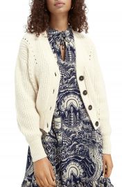 Scotch  amp  Soda Chunky Cardigan   Nordstrom at Nordstrom