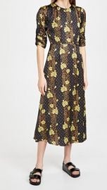 Scotch  amp  Soda Midi Floral Dress at Shopbop