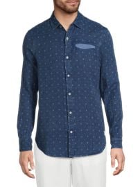 Scotch Soda Denim Button Up Shirt at Saks Off 5th