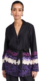 Scotch Soda Dip Dye Stripe Pajama Blazer Dip Dye Stripe L at Shopbop