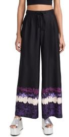 Scotch Soda Eleni High Rise Wide Leg Pajama Pants Dip Dye Stripe L at Shopbop