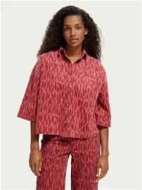 Scotch Soda Oversized Boxy Corduroy Shirt at Scotch & Soda