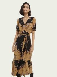 Scotch Soda Printed Maxi Dress at Scotch & Soda