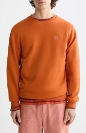 Scotch Soda Seasonal Core Crewneck Sweatshirt in Rust at Nordstrom Rack