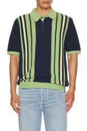 Scotch Soda Structured Polo In Atlantic Navy at Revolve