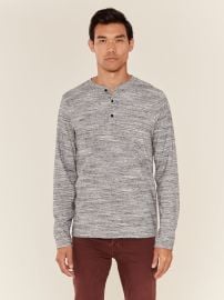 Scotch amp Soda Classic Long Sleeve Grandad Henley Verishop at Verishop