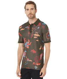 Scotch amp Soda Lightweight Jacquard Knitted Polo at 6pm