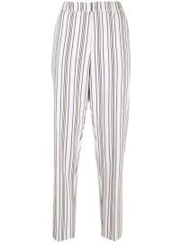 Scotch amp Soda Lowry stripe-print Tapered Trousers - at Farfetch